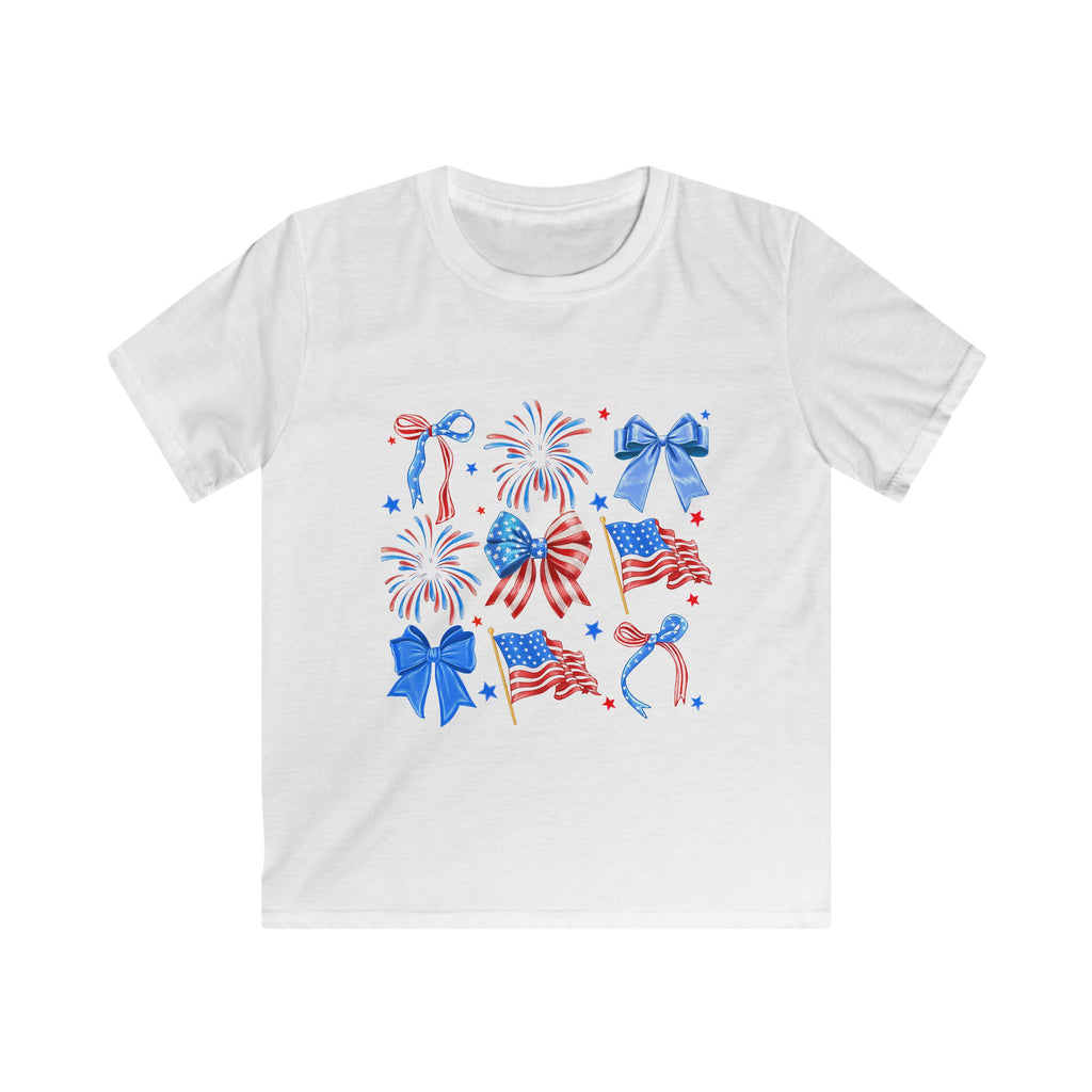 Kids Tee - Patriotic 4th of July Fireworks