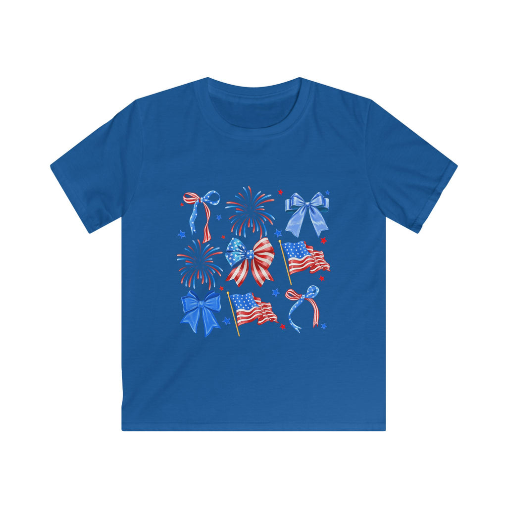 Kids Tee - Patriotic 4th of July Fireworks