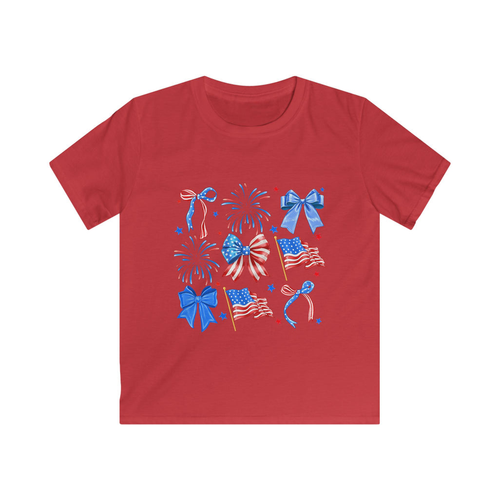Kids Tee - Patriotic 4th of July Fireworks